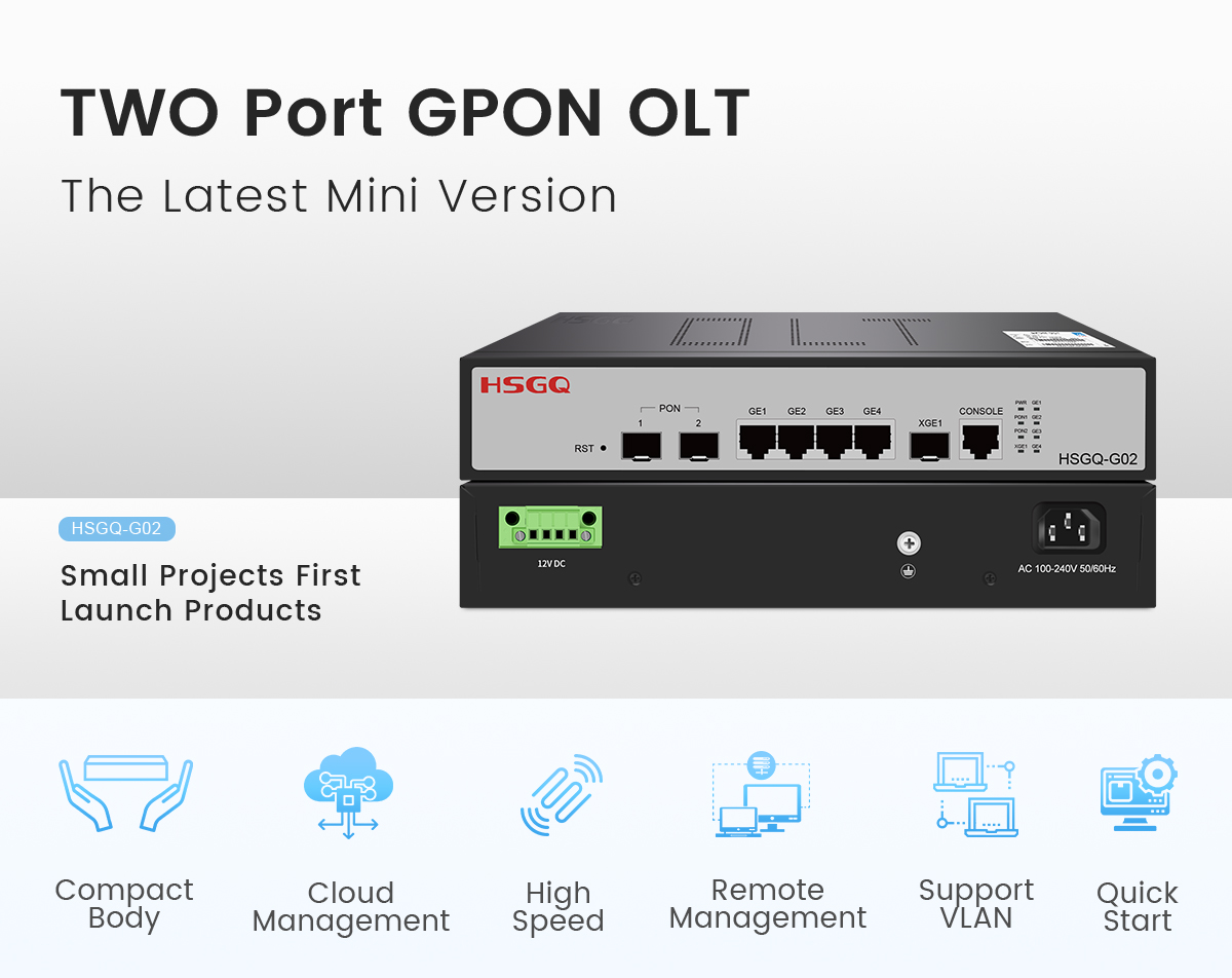 2港Mini OLT GPON
